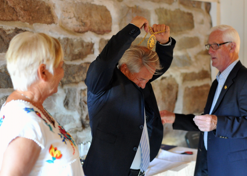 President-skifte med mye attåt