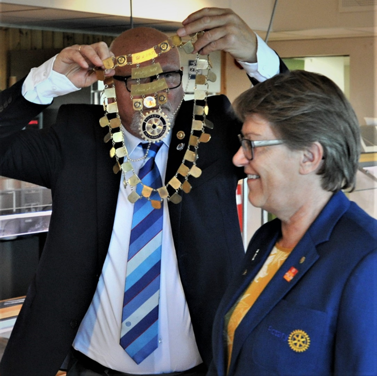 Vigdis er godt forberedt til året som distriktguvernør.